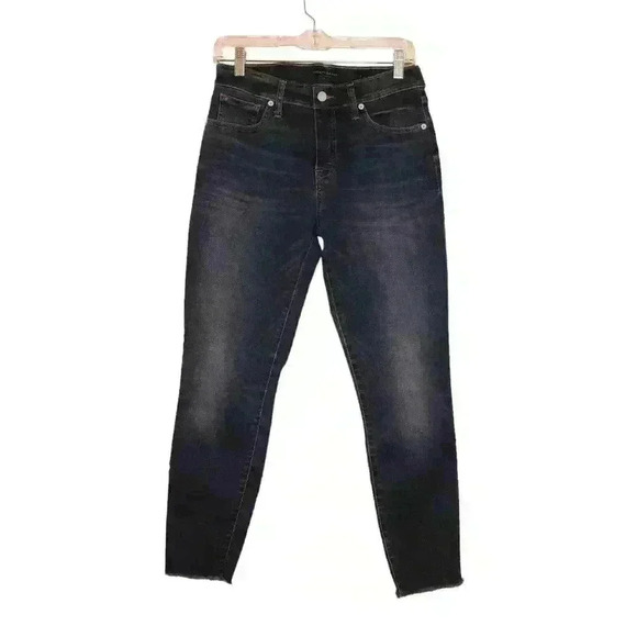 Lucky Brand Women Tapered Ankle Raw Hem Jeans Size 8/29 Ankle - Picture 1 of 6